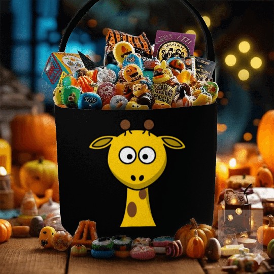 Baby Giraffe Fabric Baskets