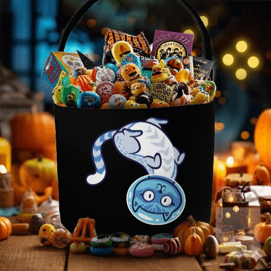 Space cat Fabric Baskets