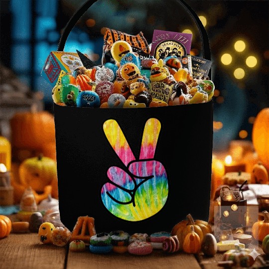 weltfrieden auf erden world peace on earth love170 Fabric Baskets