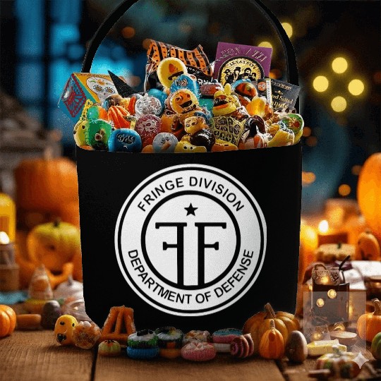 Womens Fringe Division Ladies Fitted Tv Sci Fi Com Fabric Baskets