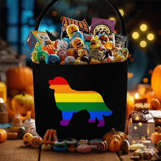 Gay Pride Dog Bernese Mountain Dog Gay Pride Dog Apparel Fabric Baskets