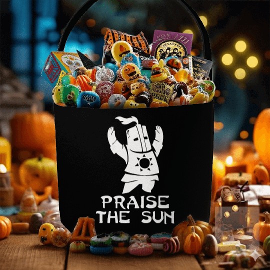 PRAISE THE SUN Fabric Baskets