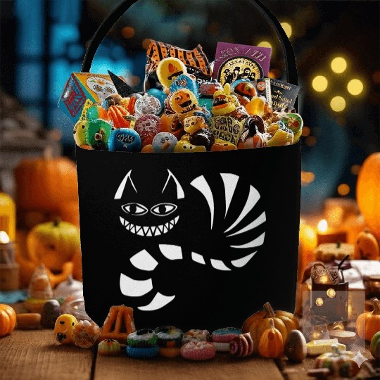 Alice In Wonderland Cheshire Cat Girls Fabric Baskets Disn