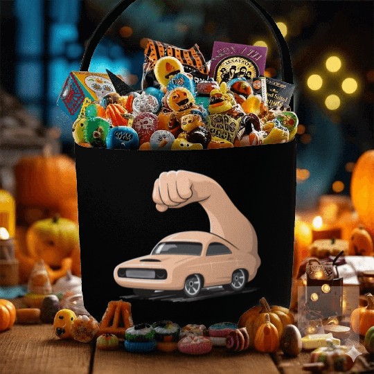 Muscle Car Fabric Baskets