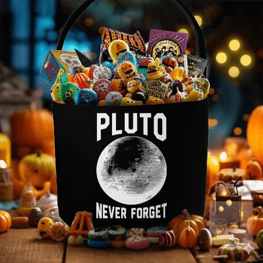 Pluto - pluto never forget Fabric Baskets