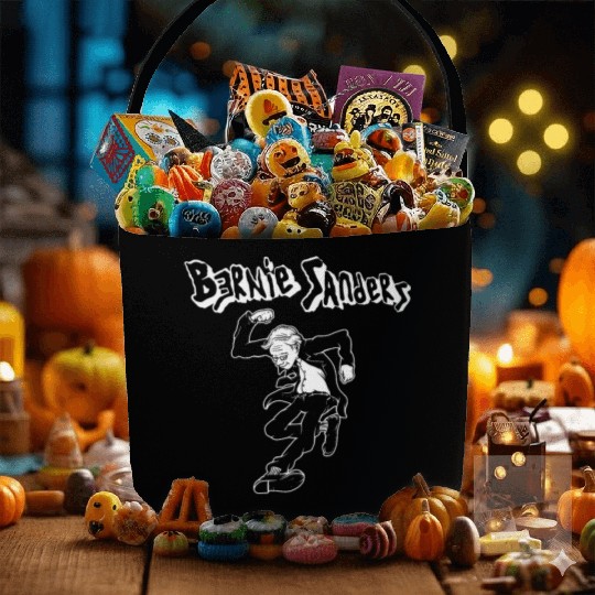 Bernie Sanders Punk Rock Circle Jerks Unisex berni Fabric Baskets