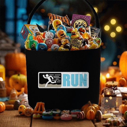 Run boy run - Premium Design Fabric Baskets