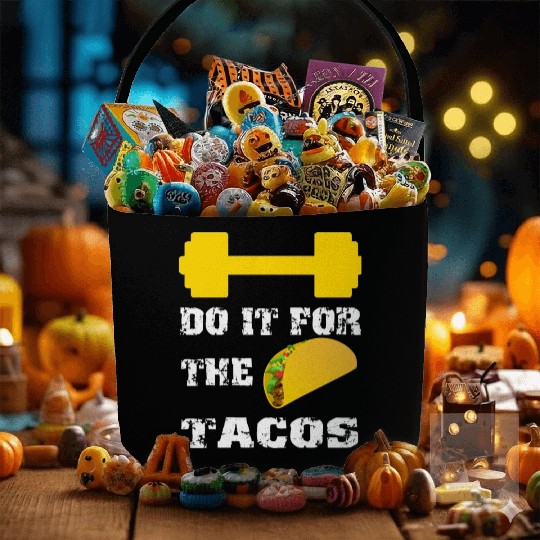 Do It For The Tacos Fabric Baskets