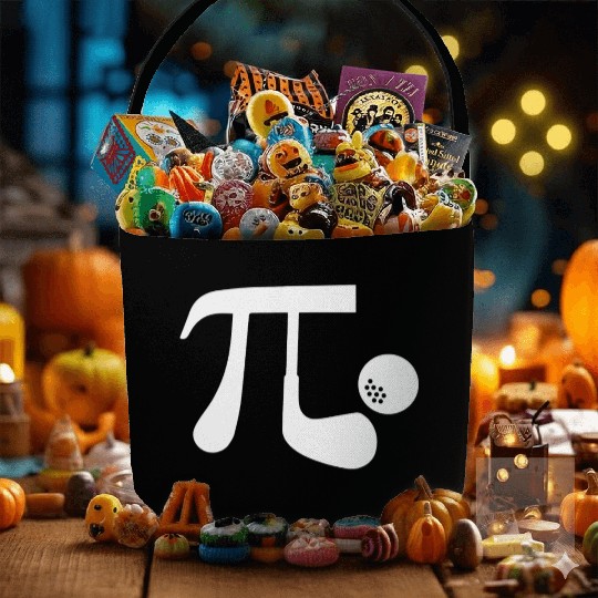 Pi Day Golf Players Math Teacher Student Golfer Fabric Baskets