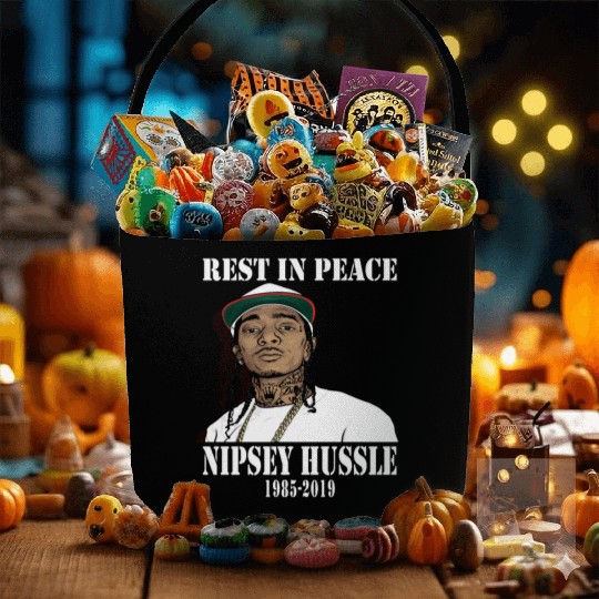 Nipsey Hussle Rest in Peace Fabric Baskets