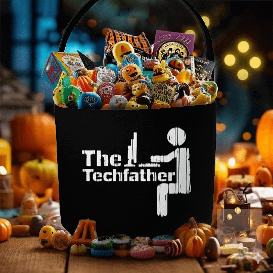 Computer science dad Fabric Baskets