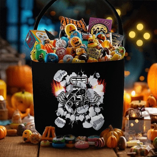 Funny Drag Racing Gift | Race Drivers & Bracket Fabric Baskets