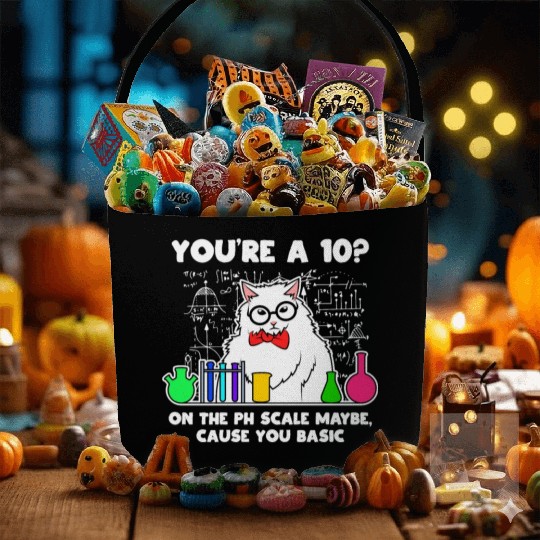 Chemistry Nerd Ph Fabric Baskets