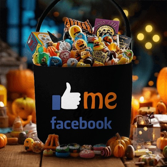 like me on facebook Fabric Baskets
