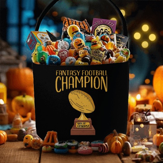 Fantasy football champion Fabric Baskets