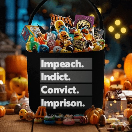 Trump Impeach, Anti Trump Protest Fabric Baskets
