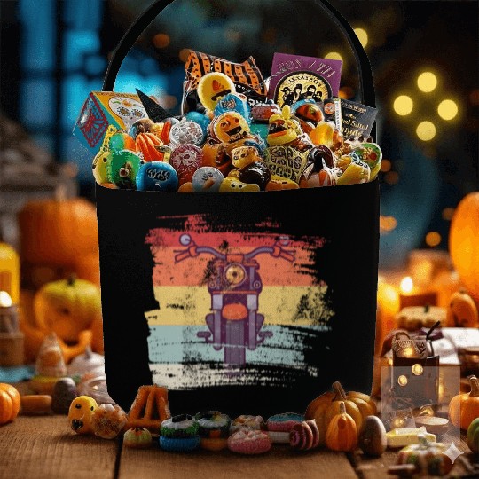 Motorcycle gift for Biker Fabric Baskets