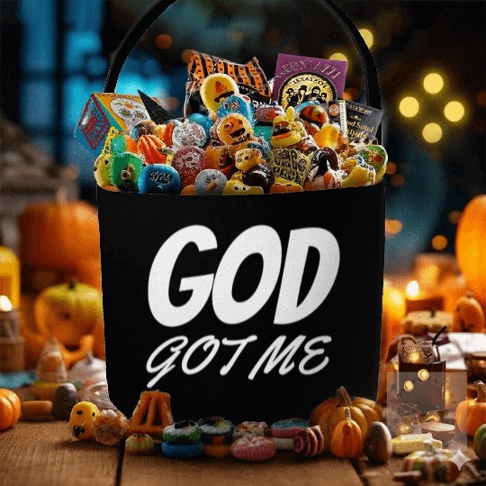 God Got Me - Christian Fabric Baskets