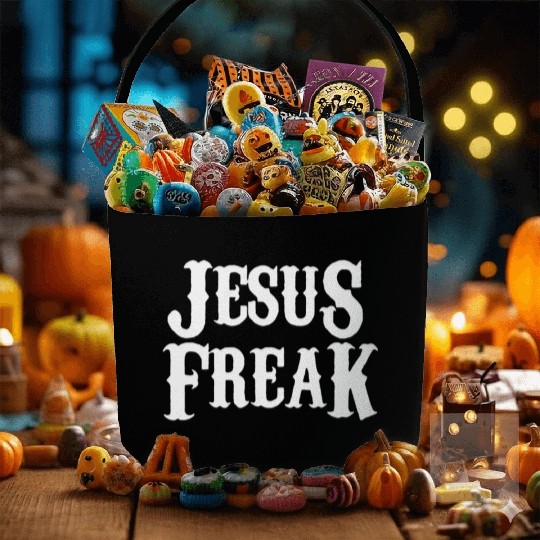 Jesus freak Fabric Baskets