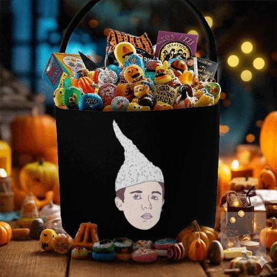 Conspiracy Theorist - Tin-Foil Hat Kid - Hoax Fabric Baskets