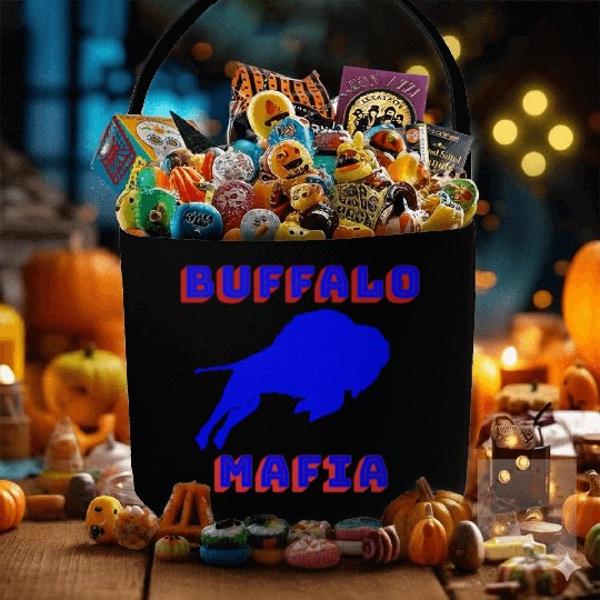 Bills Mafia Fabric Baskets Makes A Great Gift For Buffalo Spo