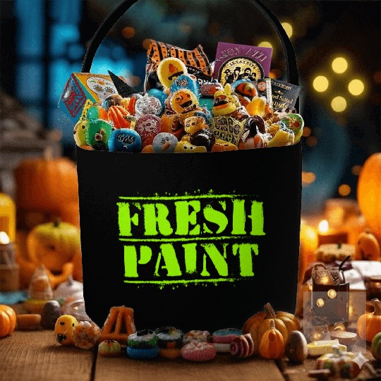 Fresh paint - Painter - Graffiti Fabric Baskets
