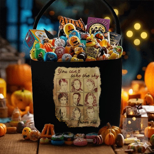 Firefly Burned Poster Fabric Baskets