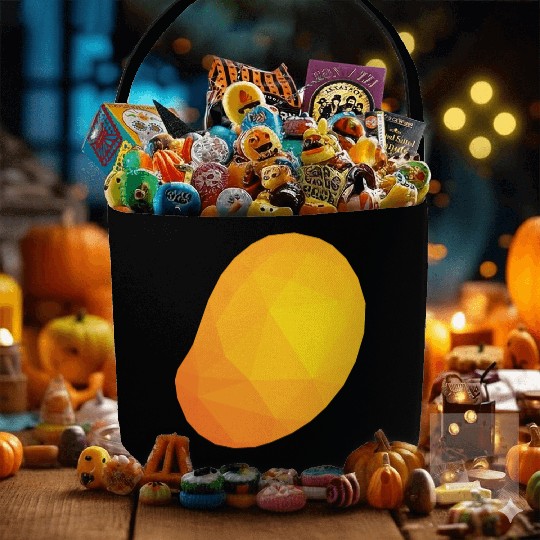 Mango Low Poly Fabric Baskets