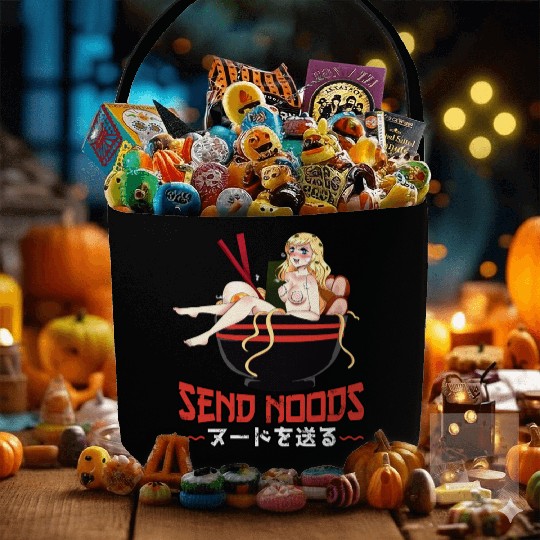 Send Noods Waifu Material Ramen Noodles Gift Fabric Baskets