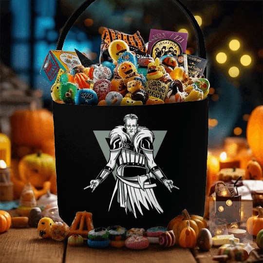 Viking Viking Head Odin Thor Axe Ragnar Fighter Fabric Baskets