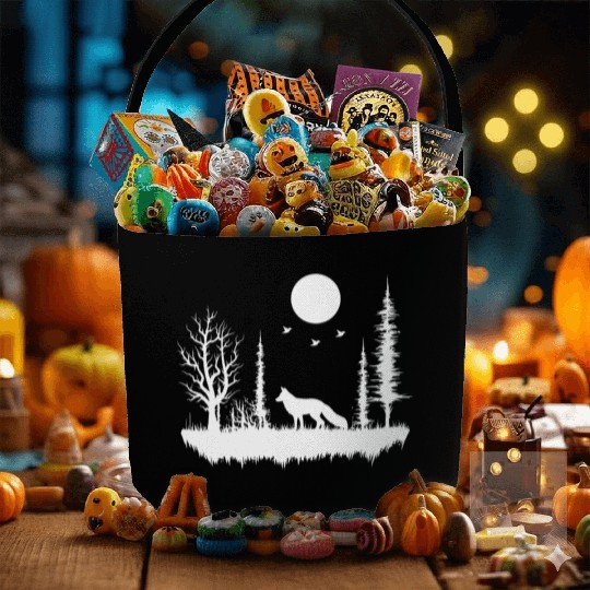 Forest Nature Wilderness Fabric Baskets