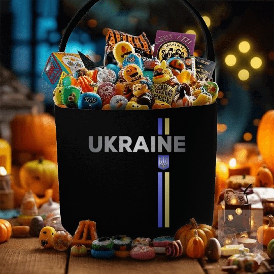 Ukraine Made in Ukrainian slavs Soviet Union Fabric Baskets