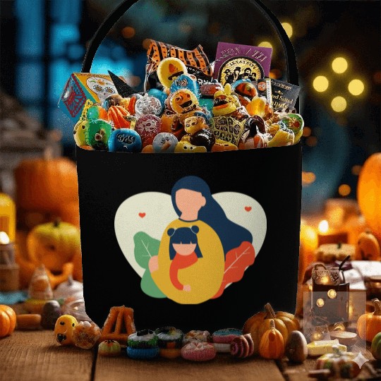 I Love You, Mama & Baby Fabric Baskets, Mommy and Me Fabric Baskets