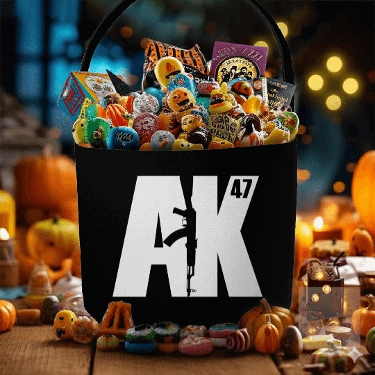 Ak-47 Soviet Kalashnikov Pro Second Amendment Fabric Baskets