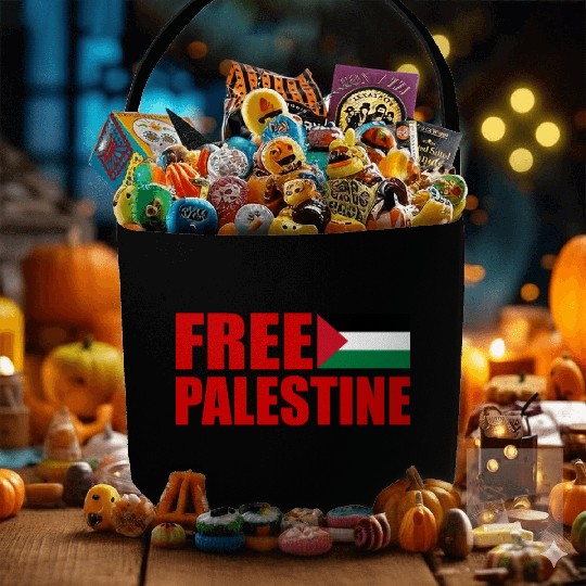 Free palestine Fabric Baskets