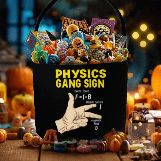 Gang Sign Physics Fabric Baskets