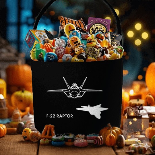 Lockheed Martin F-22 Raptor Fabric Baskets