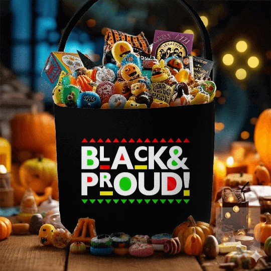 Black and Proud Fabric Baskets