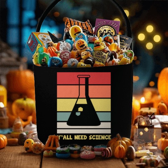 Y All Need Science Puns Cool Gifts For Geek Genius Fabric Baskets