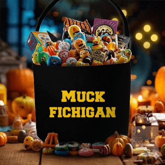 Muck Fichigan Longsleeve Fabric Baskets Funny Michigan Fabric Baskets