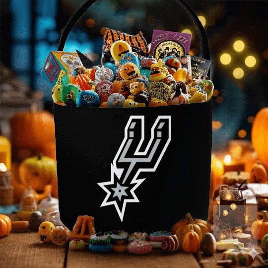 San Antonio Spurs logo Fabric Baskets
