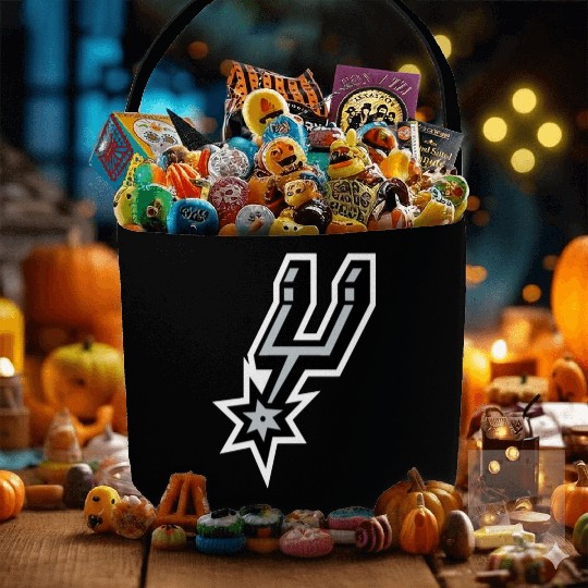 San Antonio Spurs Logo Fabric Baskets