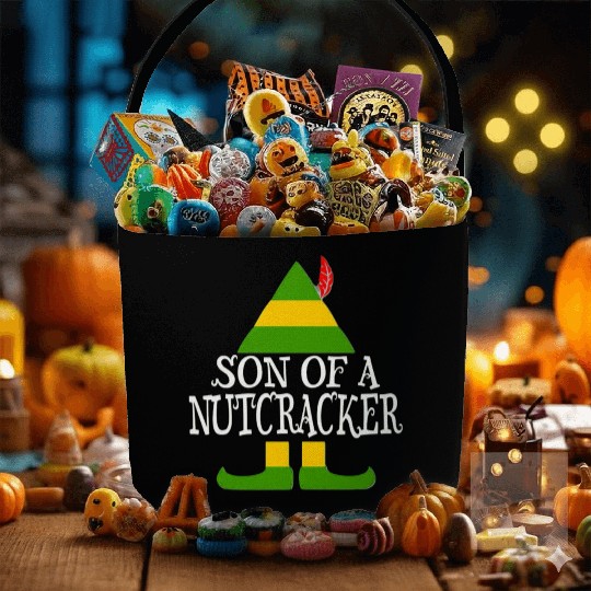 Son of a nutcracker Fabric Baskets