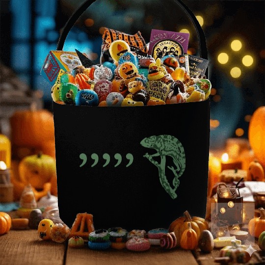 Comma chameleon Fabric Baskets