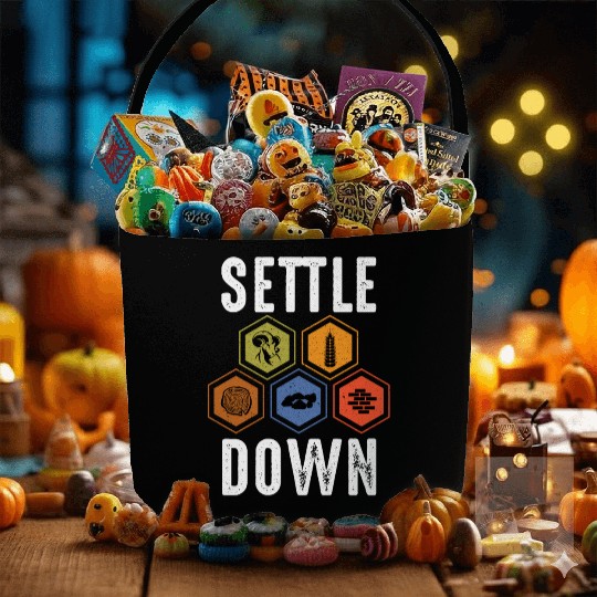 Settle Down Board Game Night Settle Trade Build Fabric Baskets