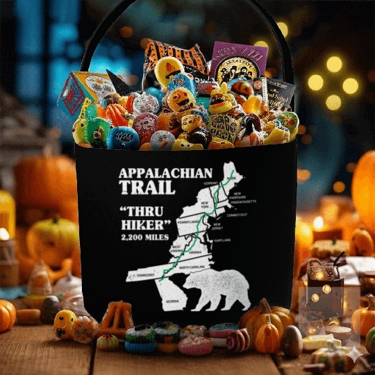 Thruh Hiker, Appalachian Trail - US Trail Fabric Baskets
