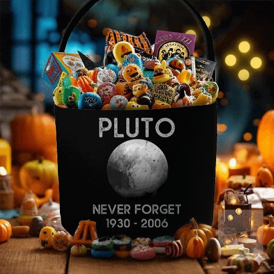 Pluto Never Forget Fabric Baskets