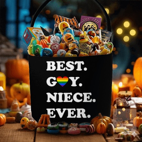 Best Gay Niece Ever Fabric Baskets LGBTQ Gay Pride