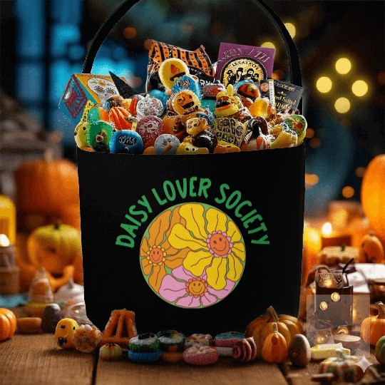 Daisy Garden Gardening Gardener Fabric Baskets