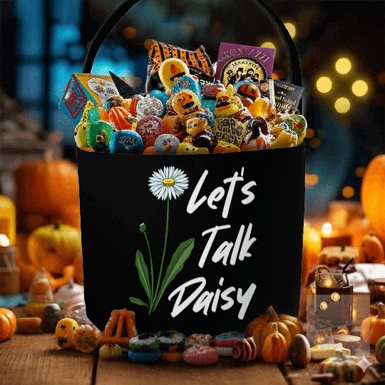 Daisy Garden Gardening Gardener Fabric Baskets